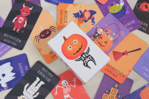 Bộ Thẻ Tương Tác Chủ Đề Halloween