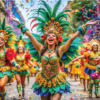 flashcard festivals rio carnival the grand costume parade