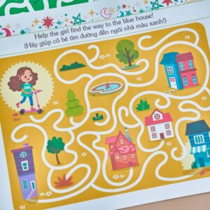 Tải về (FILE MỀM) Phiếu bài tập (Worksheet) Mê cung kỳ diệu | Logic & Nhận thức cho bé độ tuổi 4-7 | Download PDF | tô màu 7 Phiếu bài tập (Worksheet) Mê cung kỳ diệu | Logic & Nhận thức cho bé độ tuổi 4-7 | Download PDF | tô màu