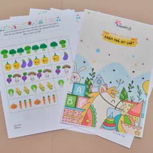 Tải về (FILE MỀM) Phiếu bài tập (Worksheet) KHám phá Quy luật | Toán Học cho bé độ tuổi 3-6 | Download PDF | tô màu 2 Phiếu bài tập (Worksheet) KHám phá Quy luật | Toán Học cho bé độ tuổi 3-6 | Download PDF | tô màu