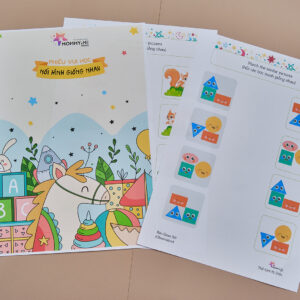 Tải về (FILE MỀM) Phiếu bài tập (Worksheet) Nối hình giống nhau | Logic & Nhận thức cho bé độ tuổi 3-6 | Download PDF | tô màu 3 DSCF4598