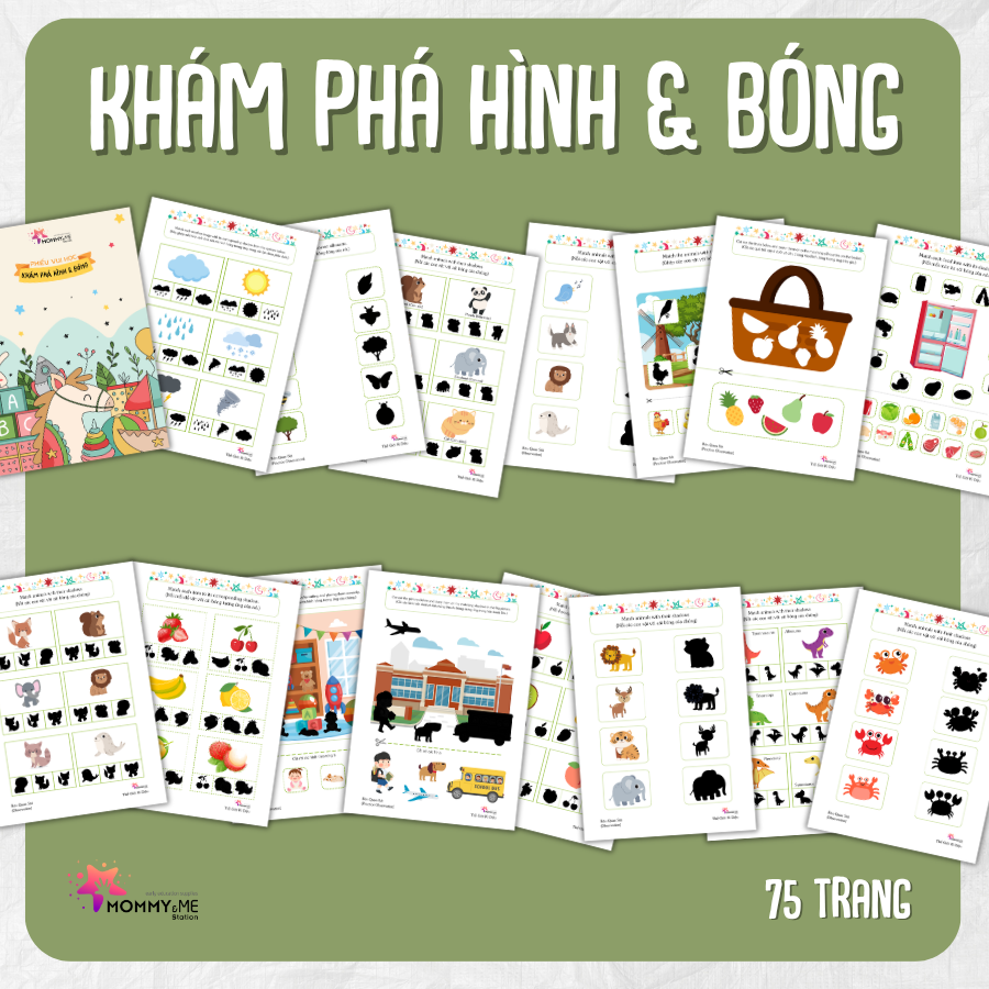 khám phá hình & bóng kham pha hinh bong