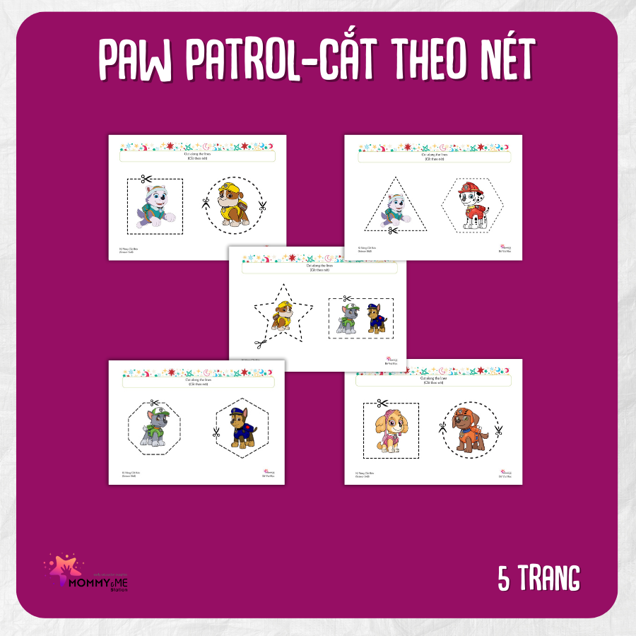 Tải về (FILE MỀM) Phiếu bài tập (Worksheet) Paw Patrol – Cắt theo nét | Sáng tạo nghệ thuật cho bé độ tuổi 3-6 | Download PDF | tô màu Tải về (FILE MỀM) Phiếu bài tập (Worksheet) Paw Patrol – Cắt theo nét | Sáng tạo nghệ thuật cho bé độ tuổi 3-6 | Download PDF | tô màu