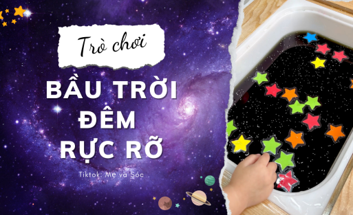 Bầu trời đêm rực rỡ Tiktok_ Mẹ và Sóc