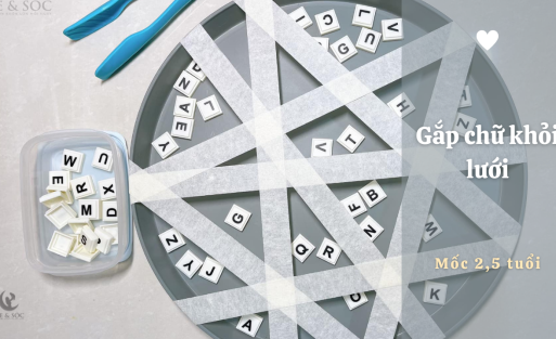 Gắp chữ khỏi lưới