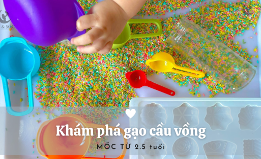 Khám phá gạo cầu vồng