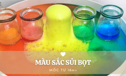 Màu sắc sủi bọt