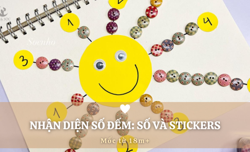 NHẬN DIỆN SỐ ĐẾM_ SỐ VÀ STICKERS