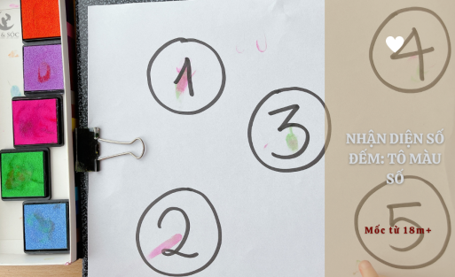 NHẬN DIỆN SỐ ĐẾM_ TÔ MÀU SỐ