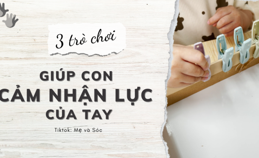 giúp con Cảm nhận lực của tay