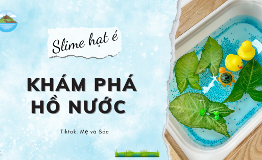 khám phá hồ nước